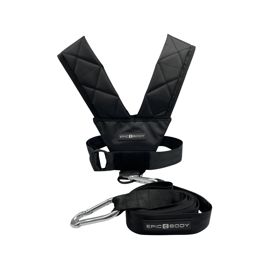 EpicBody Sled Vest + Launch Belt Bundle- FRONT VIEW