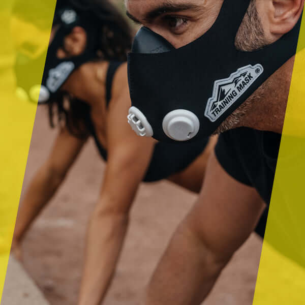 Training Mask 2.0- Users in push up stance