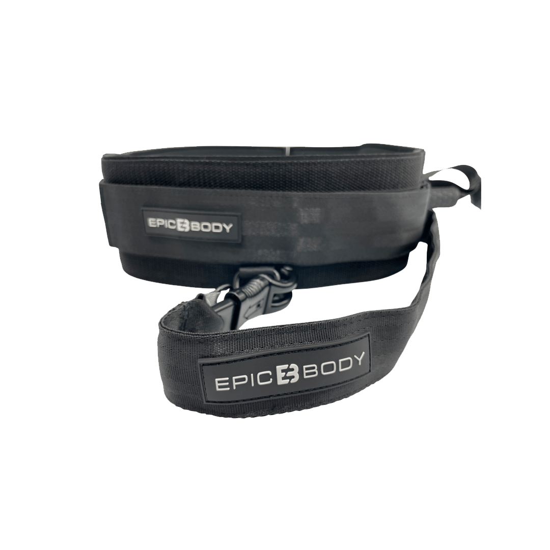 EpicBody Launch Belt with Release Strap- View of launch belt with release