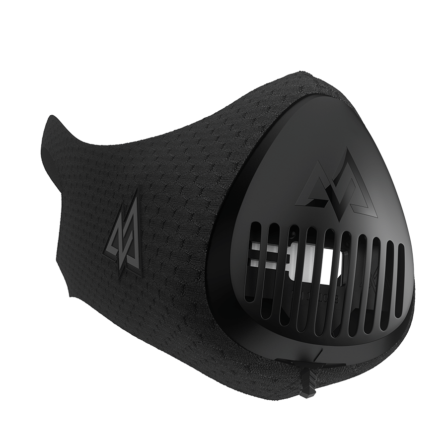 3.0 ALL BLACK SPORTS BUNDLE - Training Mask 3.0 Right side view